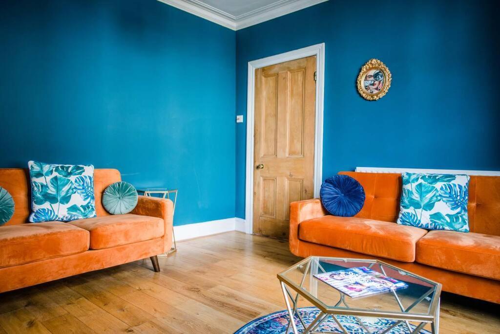 Вилла Gorgeous Victorian House Sleeps 6 In Кардифф Экстерьер фото