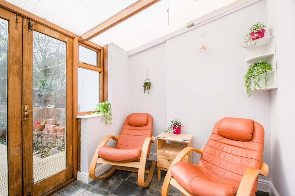 Вилла Gorgeous Victorian House Sleeps 6 In Кардифф Экстерьер фото